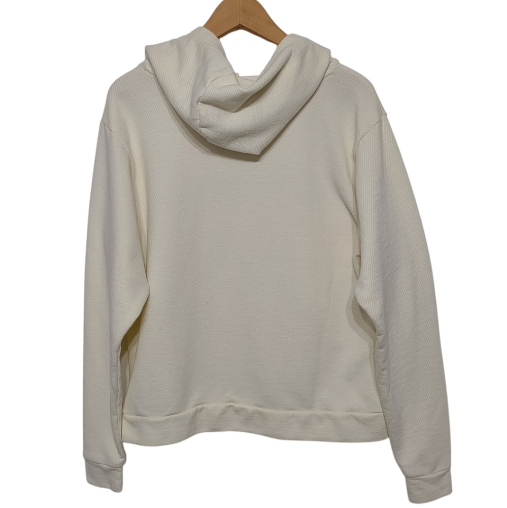Retro O'neill Hoodie Cotton Blend Pull Over Hoodie Size Medium - Picture 6 of 8